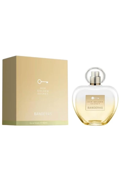 Antonio Banderas Her Golden Secret 2024 EDT 80 ml Kadın Parfüm ürün görseli 1