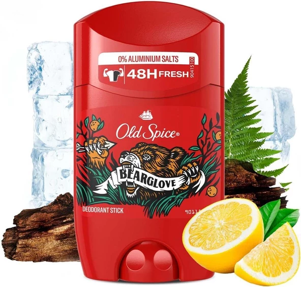 Old Spice Bearglove Deodorant Stick 50 ml - Resim 3