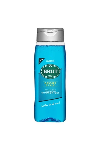 Brut Sport Style Hair&Body Shower Gel 500 ml Duş Jeli ürün görseli 1