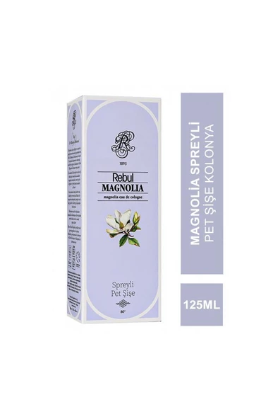 Rebul Magnolia EDC 125 ml Spreyli Pet Şişe ürün görseli 1