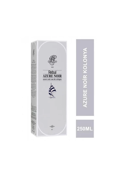Rebul Azure Noir EDC 250 ml Cam Şişe ürün görseli 1
