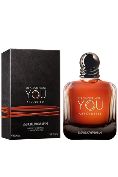 Emporio Armani Stronger Wıth You Absolutely EDP 100 ml Erkek Parfüm ürün görseli 1