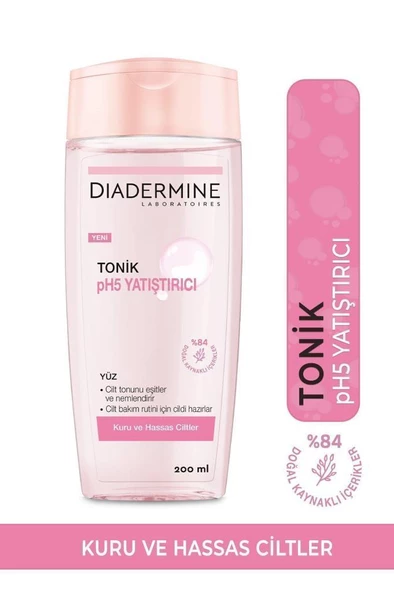 Diadermine PH5 Yatıştırıcı Yüz Toniği 200 ml ürün görseli 1