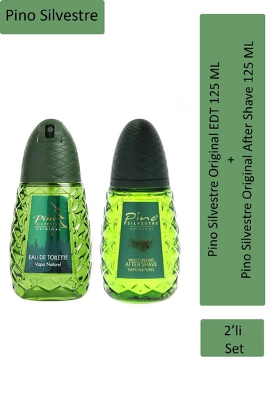 Pino Silvestre Original 125 ML 2'Li Set ürün görseli 1