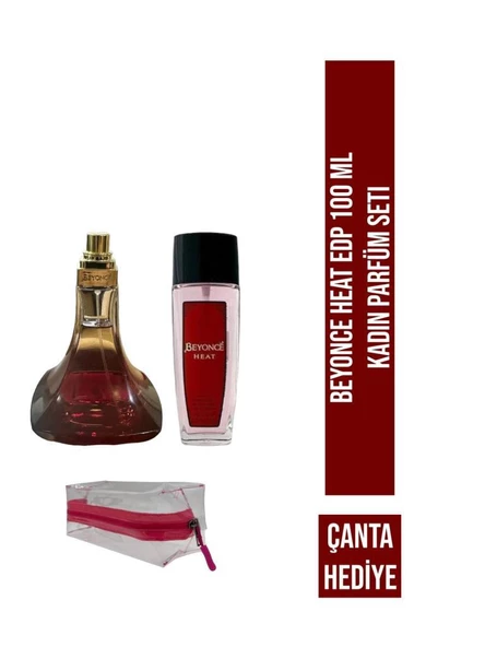 Beyonce Heat EDP 100 ml Kadın Parfüm Seti ürün görseli 1