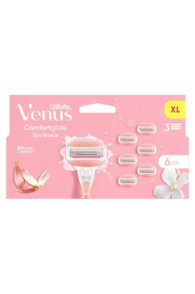 Gillette Venus Comfortglide SpaBreeze 6 Adet Yedek Başlık ürün görseli 1