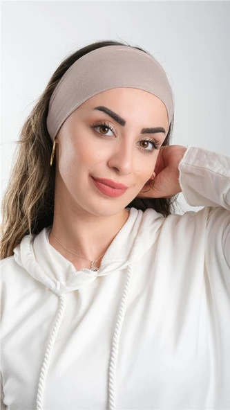 Vizon Bandana Saç Bandı Viskon Düz 3012_10 ürün görseli 1