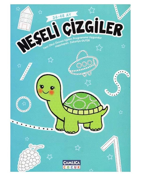 3 Yaş Neşeli Çizgiler Çamlıca Çocuk ürün görseli 1