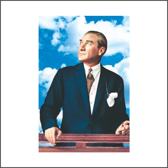 Atatürk Posteri - 2-150*225 cm ürün görseli 1