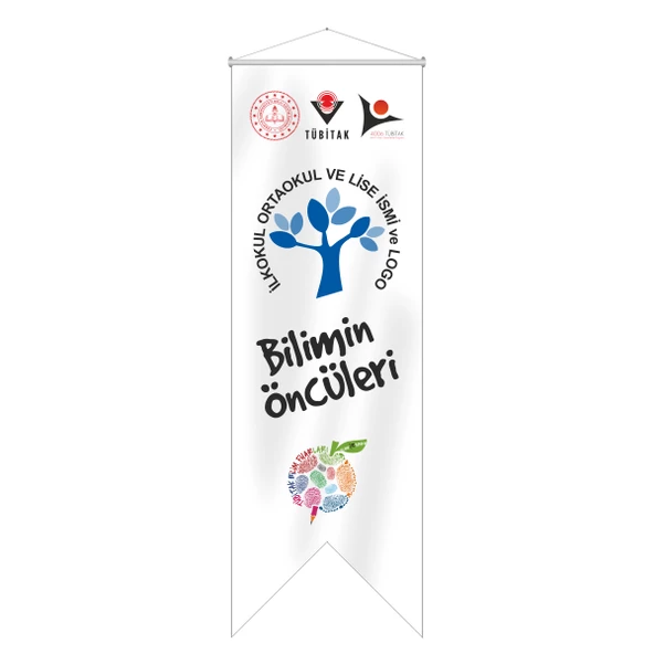 Bilim Fuarı Kırlangıç Flama 50x150 cm -3 ürün görseli 1
