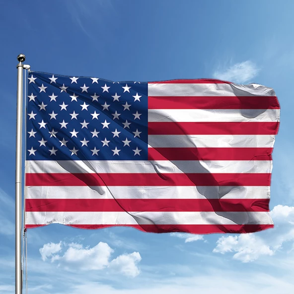 Amerikan Bayrağı 50*75 cm ürün görseli 1