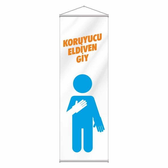 Koruyucu Eldiven Kırlangıç Flama 50x150 ürün görseli 1