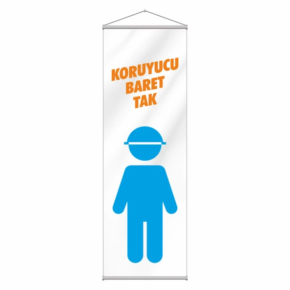 Koruyucu Baret Kırlangıç Flama 50x150 ürün görseli 1