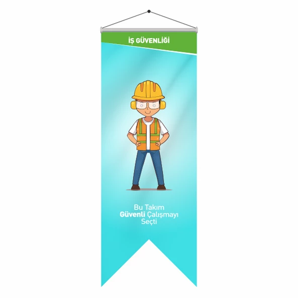 İş Güvenliği Kırlangıç Flama 70x200 ürün görseli 1