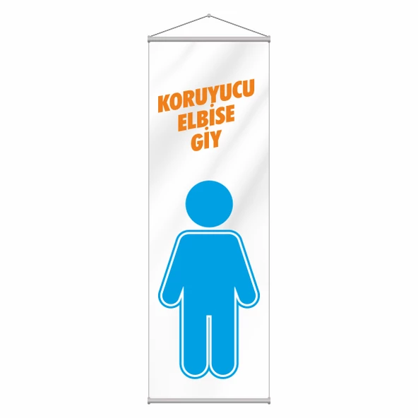 Koruyucu Elbise Kırlangıç Flama 50x150 ürün görseli 1