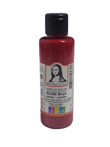 MONA LISA AKRILIK BOYA 70 ml KARMEN (SD150-22) ürün görseli 1
