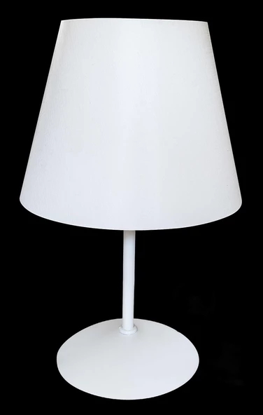 D-light Zen Abajur Masa Lambası Beyaz - Resim 2