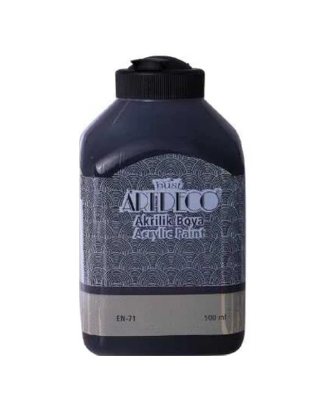 Artdeco Akrilik Boya 500 ml Siyah ürün görseli 1