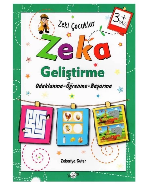 Zeki Çocuklar Zeka Geliştirme 3 Yaş ürün görseli 1