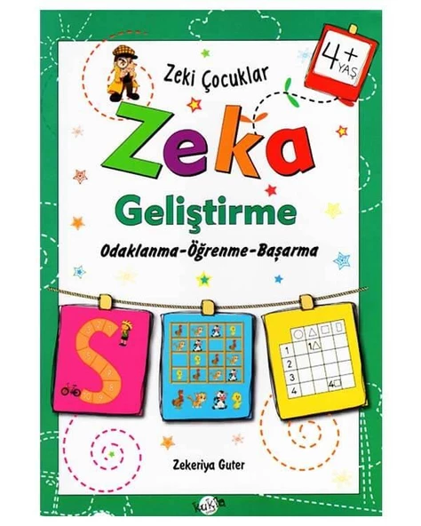 Zeki Çocuklar Zeka Geliştirme 4 Yaş ürün görseli 1