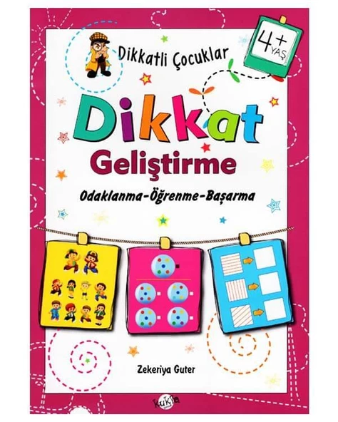 Dikkatli Çocuklar Dikkat Geliştirme 4 Yaş ürün görseli 1