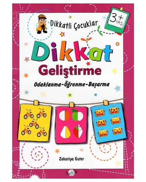 Dikkatli Çocuklar Dikkat Geliştirme 3 Yaş ürün görseli 1
