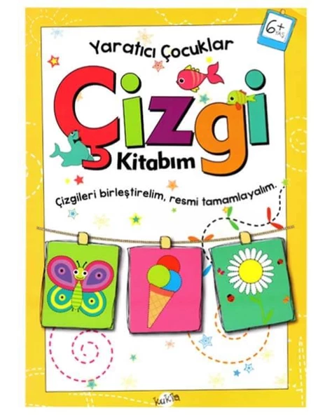 Yaratıcı Çocuklar Çizgi Kitabım 6 Yaş ürün görseli 1