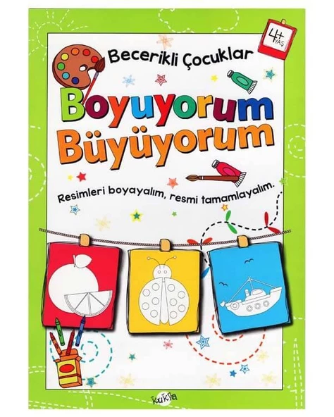 Becerikli Çocuklar Boyuyorum Büyüyorum 4 Yaş ürün görseli 1