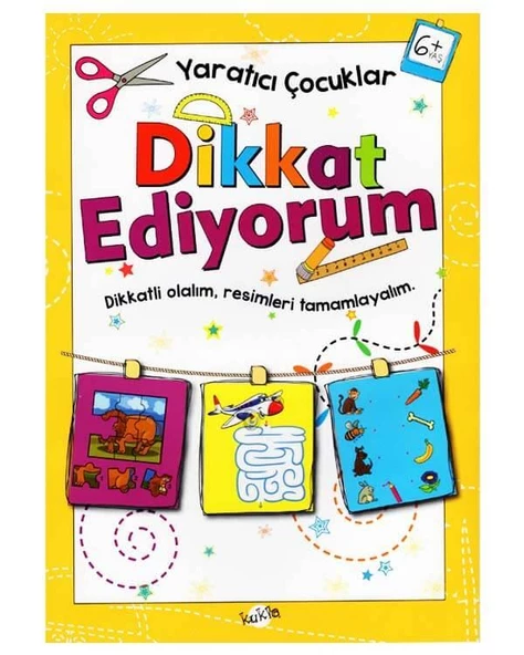 Yaratıcı Çocuklar Dikkat Ediyorum 6 Yaş ürün görseli 1