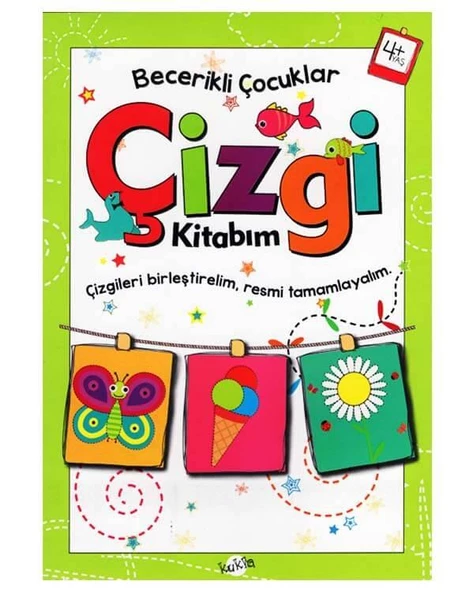 Becerikli Çocuklar Çizgi Kitabım 4 Yaş ürün görseli 1