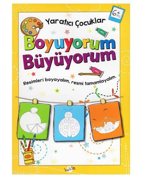 Yaratıcı Çocuklar Boyuyorum Büyüyorum 6 Yaş ürün görseli 1