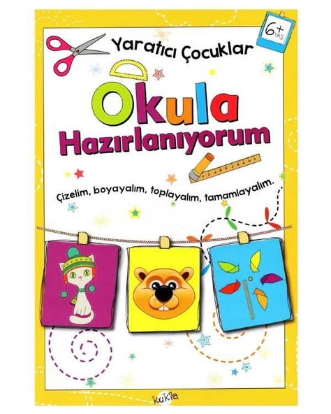 Yaratıcı Çocuklar Okula Hazırlanıyorum 6 Yaş ürün görseli 1