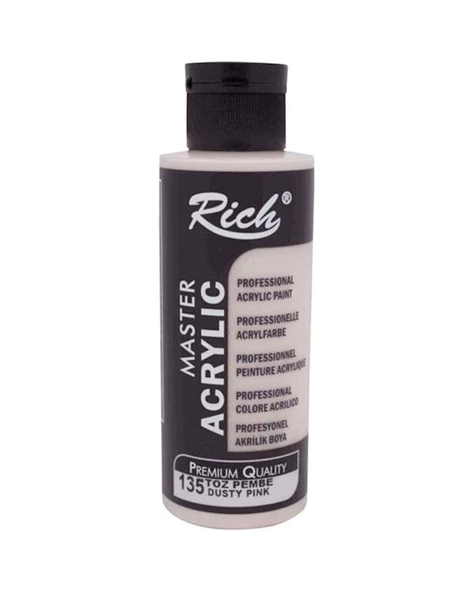 Rich Master Akrilik Boya Toz Pembe 120ml ürün görseli 1