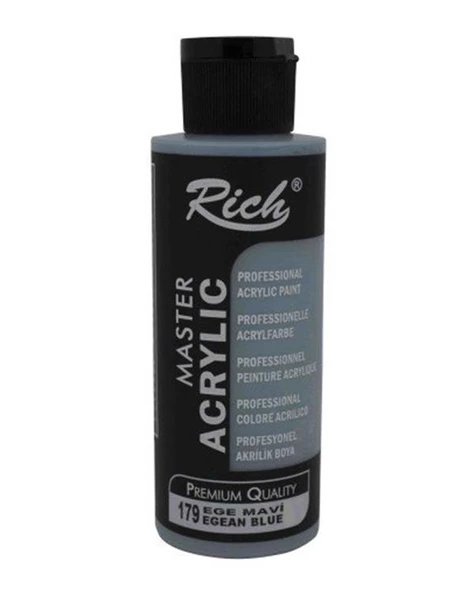 Rich Master Akrilik Boya Ege Mavi 120ml ürün görseli 1