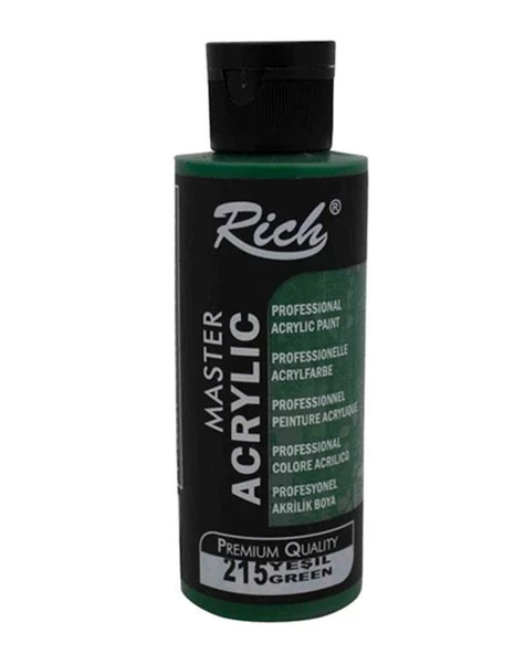 Rich Master Akrilik Boya Yeşil 120ml ürün görseli 1