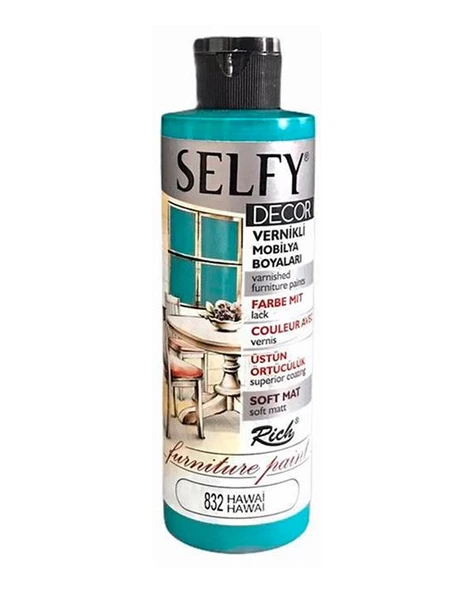 Rich Selfy Decor Vernikli Boya Hawai 240cc ürün görseli 1