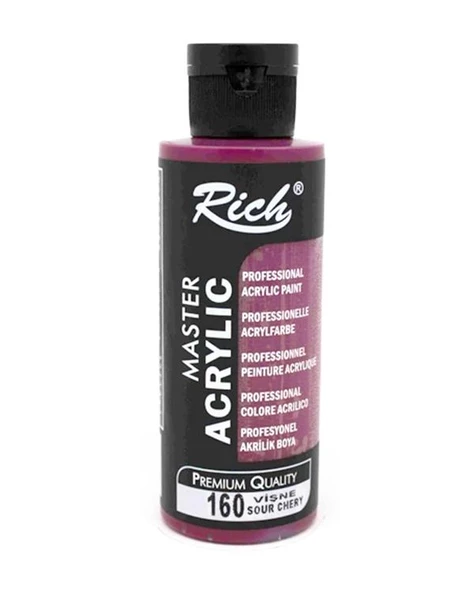 Rich Master Akrilik Boya Vişne 120ml ürün görseli 1