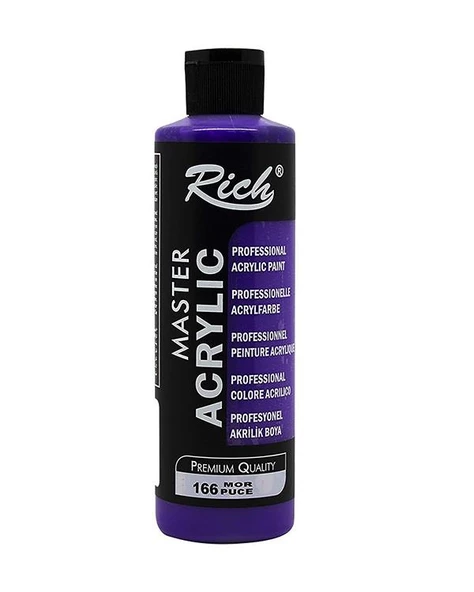 Rich Master Akrilik Boya Mor 120ml ürün görseli 1