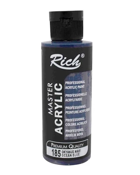 Rich Master Akrilik Boya Okyanus Mavi 120ml ürün görseli 1