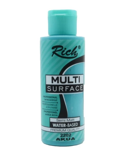 Rich Multi Surface Akrilik Boya Akua 120cc ürün görseli 1