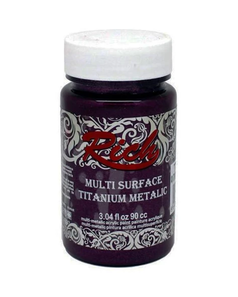 Rich Multi Titanyum Metalik Boya Antik Mürdüm 90cc ürün görseli 1