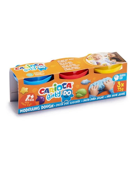 Carioca Baby Oyun Hamuru 3 Renk 75gr ürün görseli 1