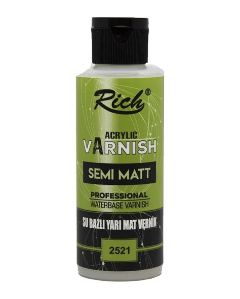 Rich Su Bazlı Yarı Mat Vernik 120 cc 2521 ürün görseli 1