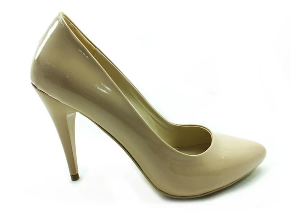 Çarıkçım Stiletto Kadın Ayakkabı Ten-Rugan 61 700 ürün görseli 1