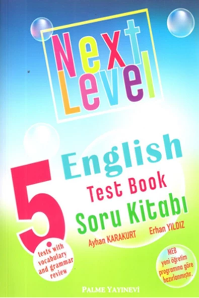 PALME 5.SINIF ENGLISH TEST BOOK SORU KİTABI NEXT LEVEL ürün görseli 1
