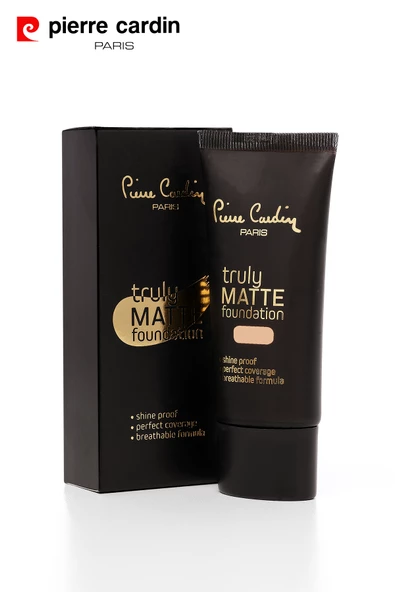 Pierre Cardin Truly Matte Fondöten - Light - Resim 10