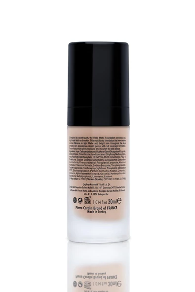 Pierre Cardin HelloMatte Foundation - Beige - 30 ML - Resim 7