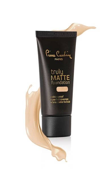 Pierre Cardin Truly Matte Foundation - Nude Buff - Resim 6