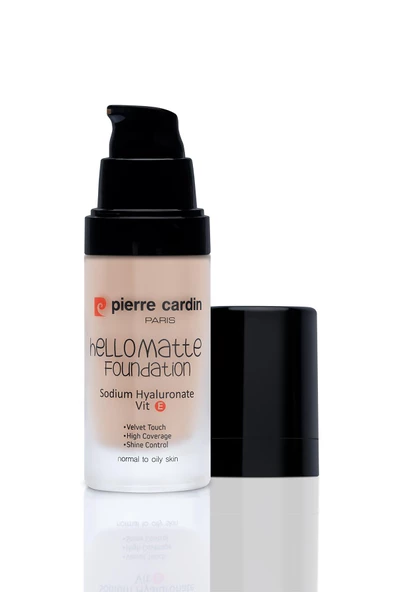 Pierre Cardin HelloMatte Foundation - Tawny Beige - 30 ML - Resim 3