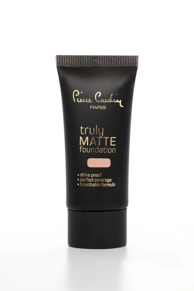 Pierre Cardin Truly Matte Foundation - Fresh Beige - Resim 4